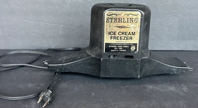 De Colección Congelador de Helados Sterling 5 Cuartos Repuesto Motor 165A Probado  Foto 1 de 4