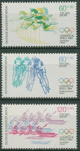 Berlín 1984 ayuda deportiva Juegos Olímpicos de verano Los Ángeles 716/18 nuevo - Imagen 1 de 1