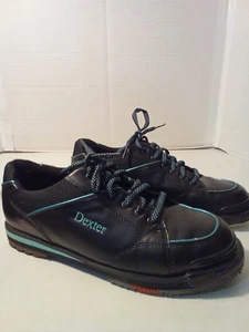 Dexter Scarpe da Bowling Donna 9 M SST8 Pro Nero Turchese - Foto 1 di 11