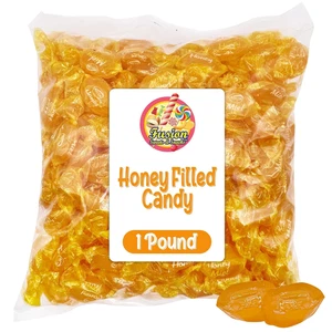 Honig gefüllte Hartbonbons - einzeln verpackt Honig Hartbonbons - 1 Pfund Großpackung B - Bild 1 von 11