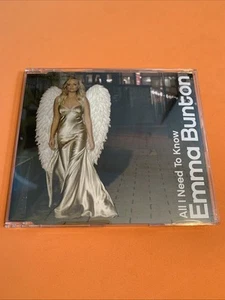 Emma Bunton - All I Need To Know (CD, 2006) 2 TRK Single *Ultra RARE* NM - Imagen 1 de 4