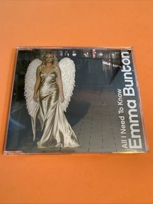 Emma Bunton - All I Need To Know (CD, 2006) 2 TRK Single *Ultra RARE* NM Foto 1 de 4