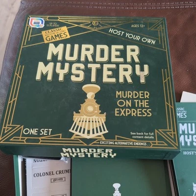 Host A Whodunnit Murder Mystery On The Express Family Dinner Party Board Game - Image 1 of 4