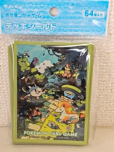 Connecting World Secret Stairca 64 Sleeves Japanese Pokemon Center DF71 New FS - Picture 1 of 2
