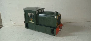O gauge 7mm SCRATCHBUILT (Lima) Dock Type Diesel Shunter BR Green DETAILED nice! - Picture 1 of 7