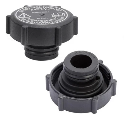 1pc Coolant Expansion/Heater Tank Cap Black Plastic Cover MJA4440BA For Jaguar - Image 1 of 4