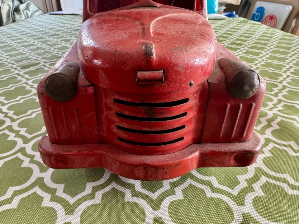 Rare Vintage 1950's Structo Pressed Steel Dump Truck - Image 1 of 4