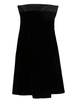 Emporio Armani Black Strapless Mini Dress - Sleek, Sleeveless, Fall/Winter 2025 - Image 1 of 4