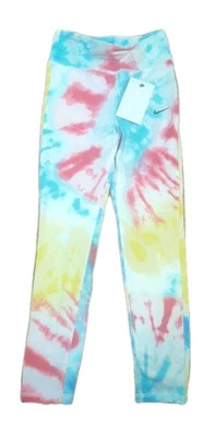 Nike Niñas Cintura Alta Calce Ajustado Largo Completo Leggings Talla Pequeña Nuevo con Etiquetas Tie-dye... Foto 1 de 4