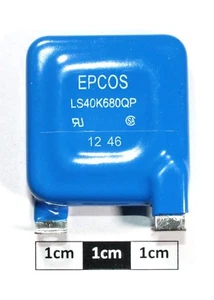 Epcos LS40K680QP Strap Varistor 680Vac 40KA - Picture 1 of 3
