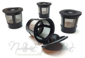4 Reusable Single Serve Cafe K-Cup Filter Pods for Cuisinart Coffee Maker SS-700 - Picture 1 of 12