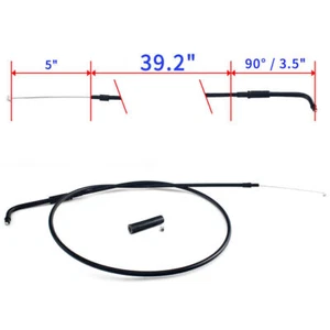 Throttle Cable 56523‑02 56376‑02 For Harley Touring 1999-2007 FLHR FLHRI FLHRC - Picture 1 of 8