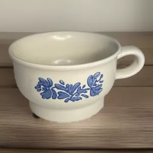 Vintage Pfaltzgraff Yorktowne Flat Cup Mug Coffee Soup Chili Small Bowl - Picture 1 of 4