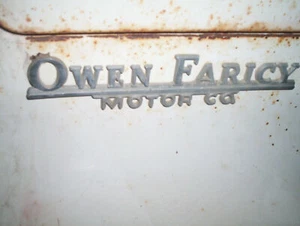 dealer trunk emblem Owen Faricy Motor Company - Picture 1 of 1