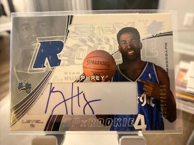 Ryan Humphrey 2002-03 SPx RC Rookie Jersey Auto Autograph /1999 Orlando Magic - Image 1 of 2