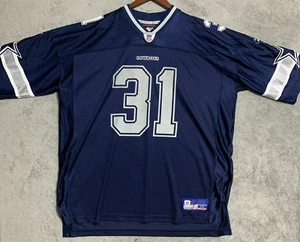 NFL Dallas Cowboys 31 Reebok Jersey Football Men 2XL Navy R. Williams Mesh Slit - Picture 1 of 10