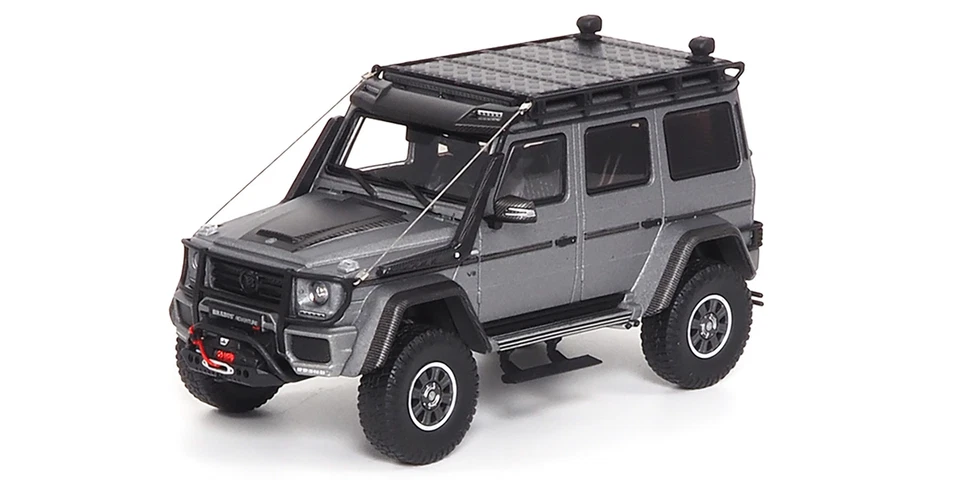 Almost Real 1:43 BRABUS 550 ADVENTURE G-CLASS 4x4² MONZA GREY MAGNO 2017 - Immagine 1 di 1