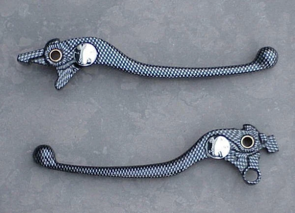 Suzuki TL TLR 1000 1000R Bandit 1200 Hayabusa CARBON FRONT BRAKE & CLUTCH LEVERS - Image 1 of 1