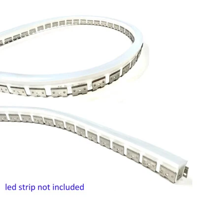 32.8ft Flexible Bendable LED Channel Mounting Holder for 6mm x 12mm LED Strip - Image 1 of 4