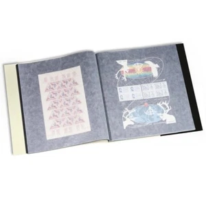 XL Large Mint Sheet Stamp File Album 340x370mm 24 Sheet Capacity Glassine - Picture 1 of 3