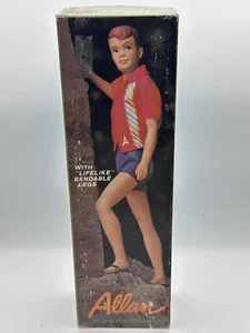 Vintage 1964 Allan Puppe (biegbares Bein) (von Barbie Mattel) ORIGINAL, sehr selten - Bild 1 von 17