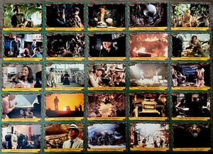 Indiana Jones™ TRADING CARDS Raiders of the Lost Ark TOPPS Collectors Set - Picture 1 of 7