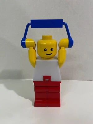 Lego Classic Minifigure LED 9" Tall Lantern Camping Night Light Handle WORKS! - Image 1 of 4