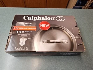CALPHALON Stainless Steel 1.5 Qt Sauce Pan (new) - Picture 1 of 5