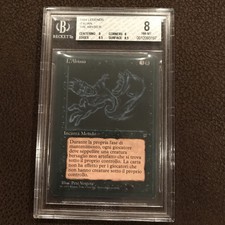 MTG Legends The Abyss - BGS 8 Quad++ Italian