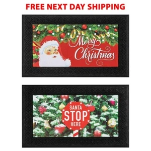 Christmas Doormat with LED Lights & Music – Anti-Slip, Thick Indoor/Outdoor Use - Picture 1 of 13