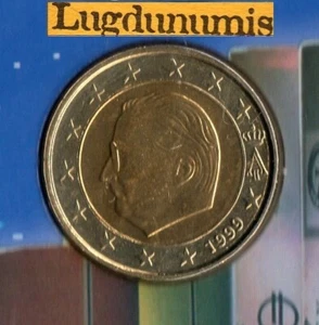Belgio 1999 2 Euro BU FDC Proveniente Da Coffret BU 40000 Esemplari - Foto 1 di 1