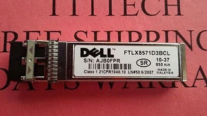 1 NEW Genuine Dell 0N743D N743D 10GB SFP+ 850nm FTLX8571D3BCL module - Picture 1 of 5