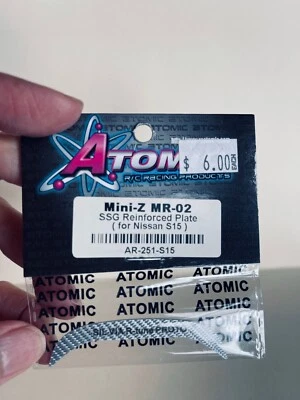 Atomic Mini Z MR-02 SSG Reinforced Plate for Nissan S15 AR-251-S15 - Image 1 of 2