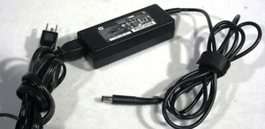 HP #608428-002 19V DC 4.74A 90W Max - AC Adapter for Laptop - 100-240V-1.5A *OEM - Picture 1 of 3