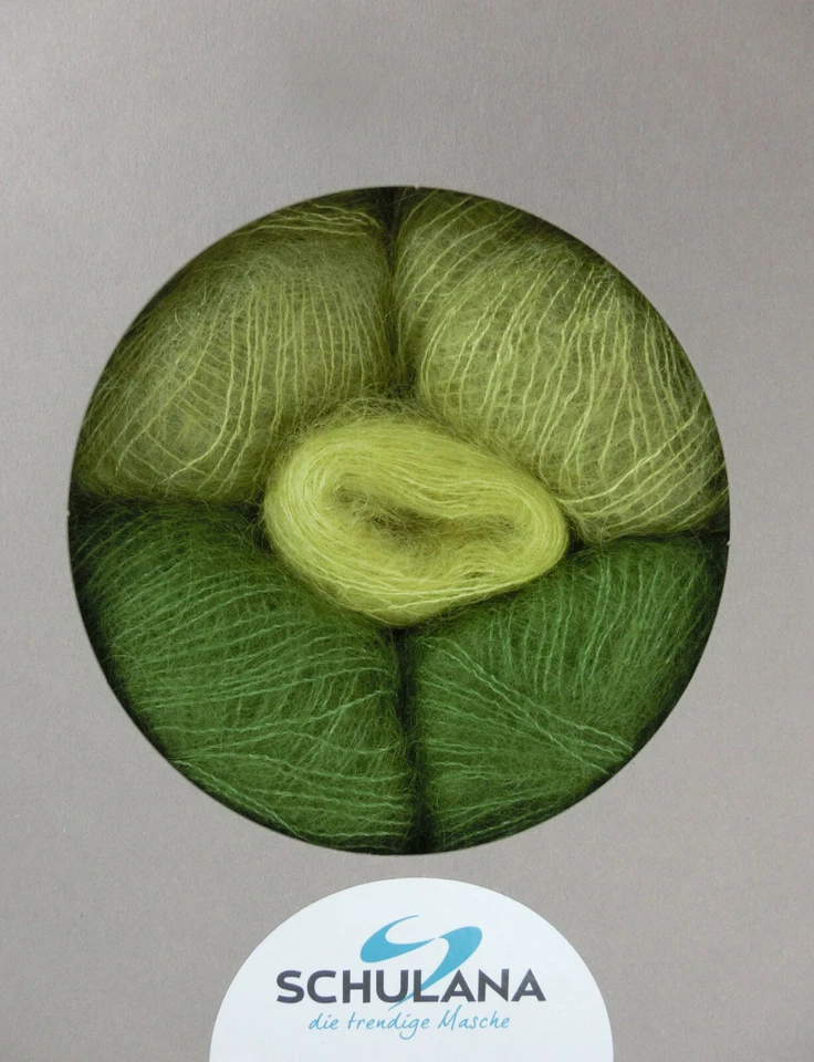 (499,91€/kg): Schulana in the box: Set f.Schultertuch Kit Seta, Palme # 4348 - Bild 1 von 4