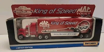 Matchbox King of speed Mac tools racing transporter Kenny Bernstein 301 series - Image 1 of 4