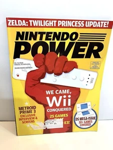 Nintendo Power Magazine # 206 August 2006 Wii Top 25, Mana Poster - Picture 1 of 6