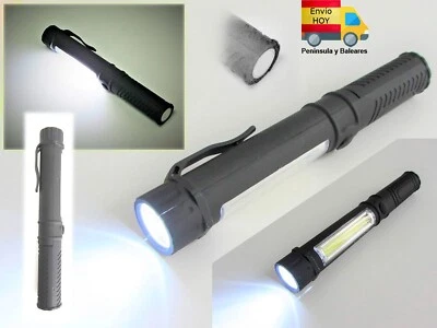 LINTERNA A PILAS MAGNETICA PORTATIL CON 2 FUENTES DE LUZ LED PILAS INCLUIDAS - Imagen 1 de 4