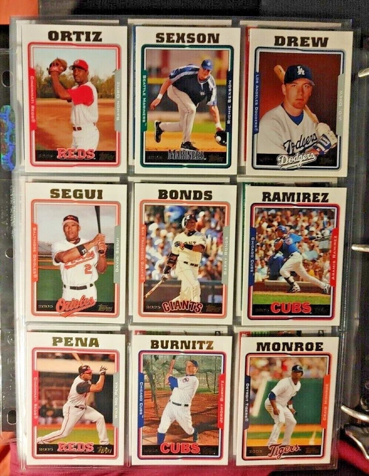 2005 Topps base cards 401-600 Pick from drop down list - Image 1 of 3
