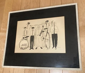 Ben Shahn Jazz Band Illustrationsdruck, selten - Bild 1 von 13