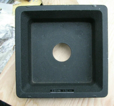 Toyo monorail  5x4 10x8 recessed  lens board panel copal compur 0 34.7mm hole - Image 1 of 4