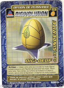Digimon N º JD-181 - Digievolución - Digi-Huevo Del Sinceridad (A2987 - Imagen 1 de 1