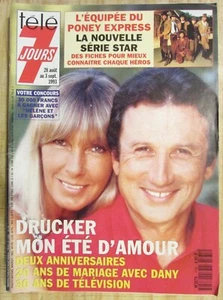 PROGRAMME TÉLÉVISION TÉLÉ 7 JOURS N° 1735 du 28 Août au 3 Sep 1993 PONEY EXPRESS - Picture 1 of 1