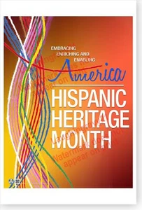 Póster enriquecedor y habilitador del Departamento de Defensa del Mes de la Herencia Hispanoamericana - Imagen 1 de 1