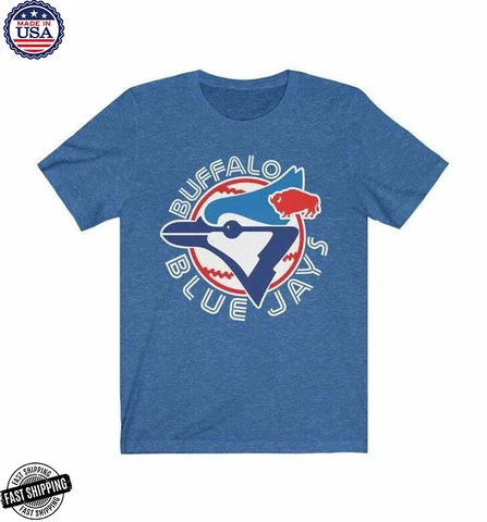 Buffalo Blue Jays Baseball Team Toronto Blue Jays T Shirt Vintage Men Gift Tee Cover