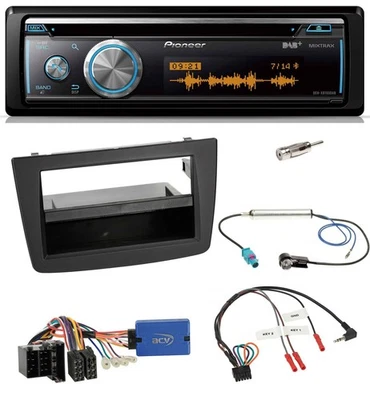 Pioneer Lenkrad DAB USB CD Bluetooth Autoradio für Alfa Romeo Mito 13-18 955 ISO - Bild 1 von 4