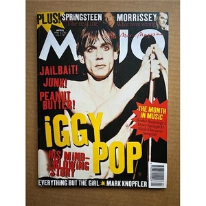 IGGY POP MOJO #29 MAGAZINE - APRIL 1996 IGGY POP COVER AND FEATURE - UK - Picture 1 of 1