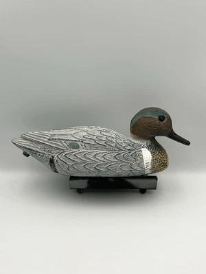 Señuelo de pato verde azulado con alas verdes Flambeau 9" Foto 1 de 4