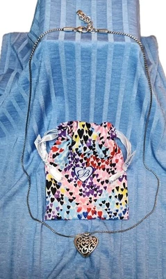 "Collar Brighton con colgante de corazón 16""" Foto 1 de 2