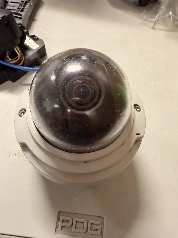 Axis P3367-V 5MP IP Dome Camera PoE 🌐 Tested – Scratched Dome w/ Mount - Image 1 of 4